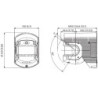 DETECTOR LASER REDSCAN CU CAMERA, DETECTIE 30X60 M