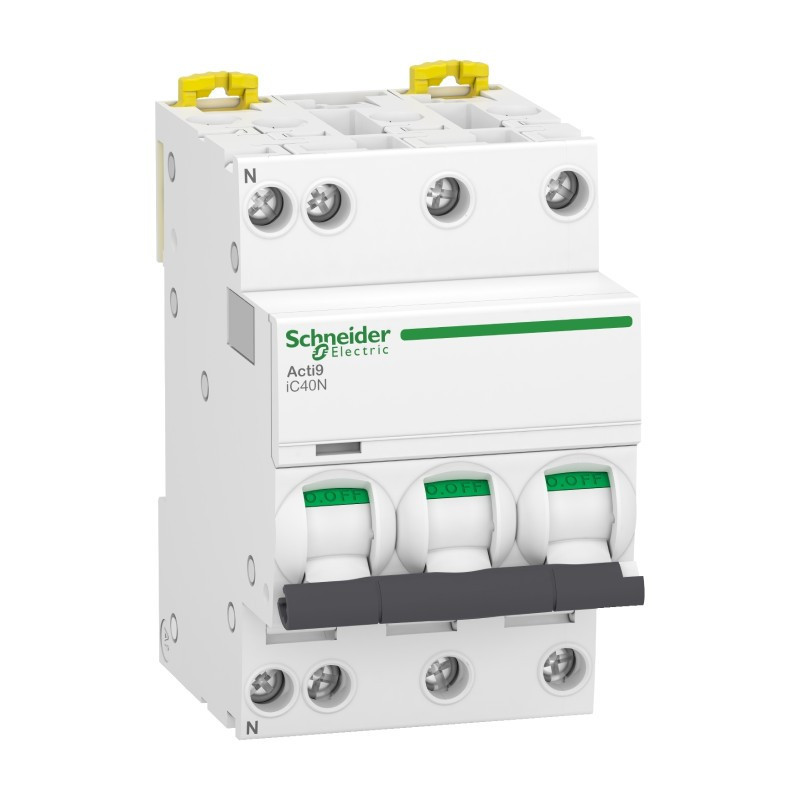 A9 iC40N 3P+N B 25A 6kA/10kA