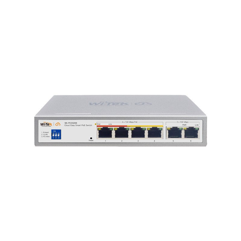 WI-PCES206 Easy Smart Cloud PoE Switch
