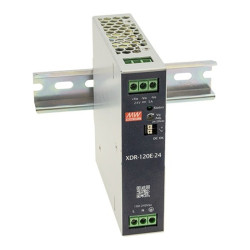 XDR-120E-24 DIN rail power...