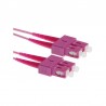 SC-SC upc Multimode duplex patch