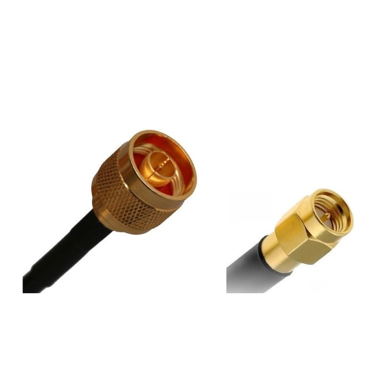 Pigtail RF240 SMA male / N male