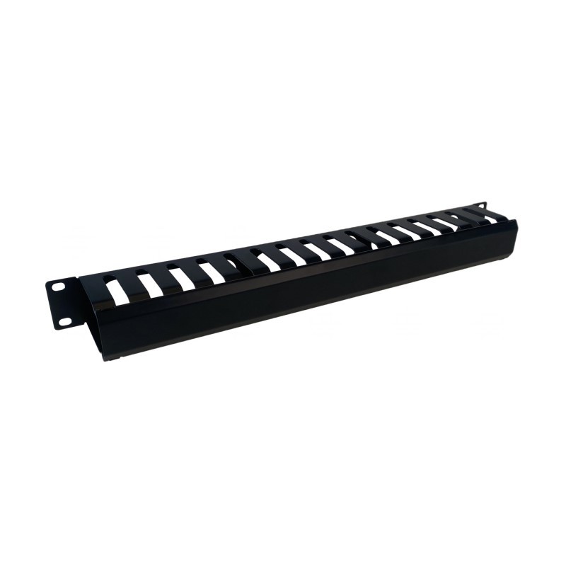 Cable management panel 1U 24 spaces