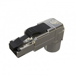 Mufa RJ45 90gr Cat6 STP auto taiere