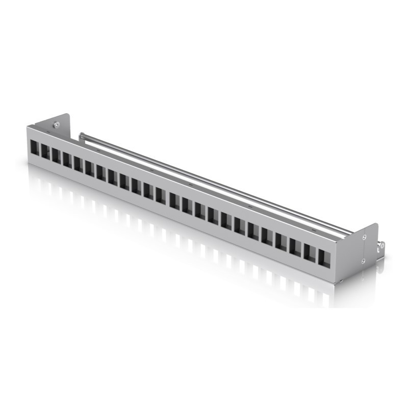 24 Port Blank Keystone Patch Panel