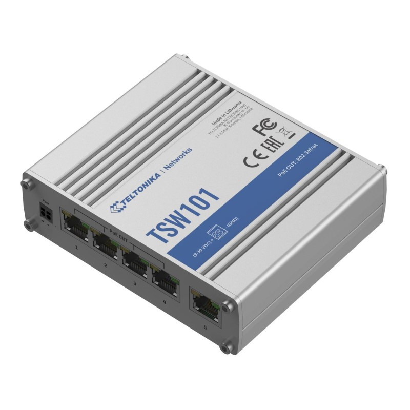 TSW101 Industrial PoE Unmanaged Switch