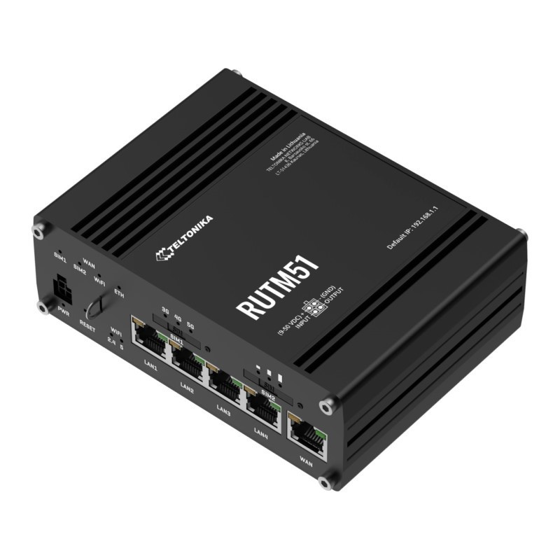 RUTM51 Industrial 5G Router