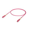 OM4 Duplex LC UPC Fiber Patch Cable