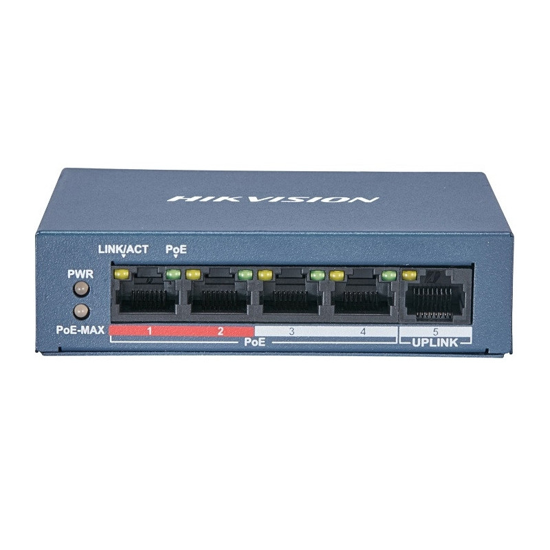 SWITCH CU 4 PORTURI POE, 1 PORT RJ45