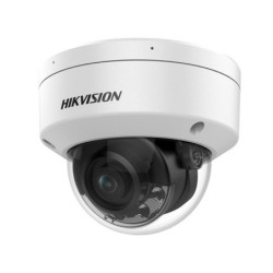 CAMERA IP DOME HIBRID, 8MP, IR SI WHITE LIGHT 30M