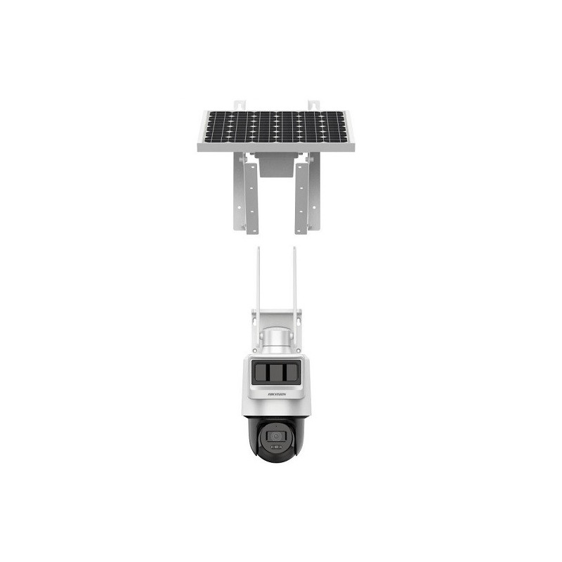 KIT CAMERA IP PT 2MP CU PANOU FOTOVOLTAIC