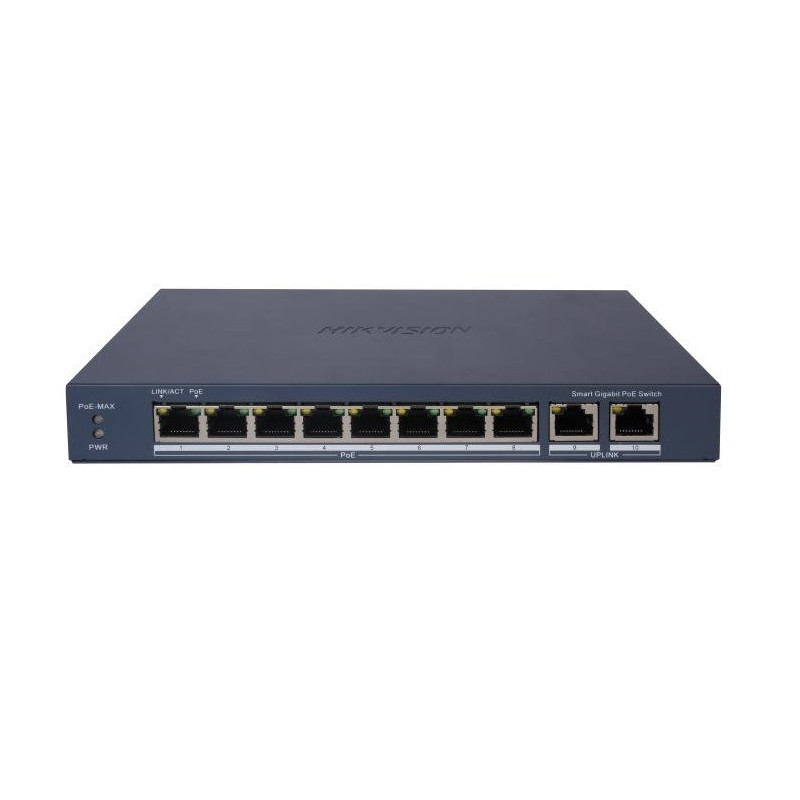 SWITCH CU 10 PORTURI GIGABIT (8 POE)