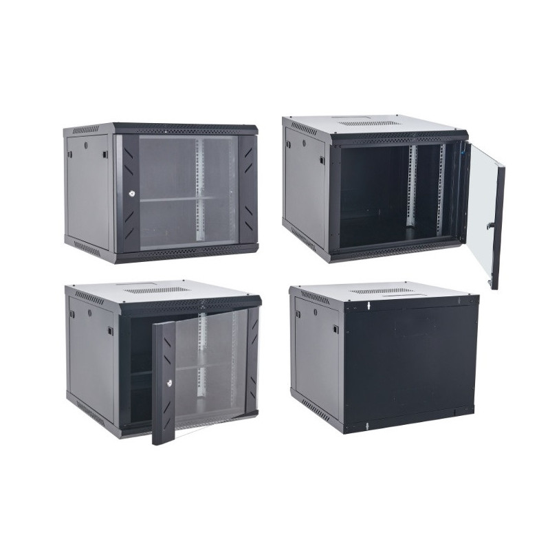 RACK 9U 600*450 MM, TABLA DE 0.9MM