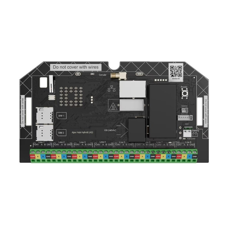 CENTRALA ALARMA HIBRID, FARA CARCASA, 4G, SUPERIOR