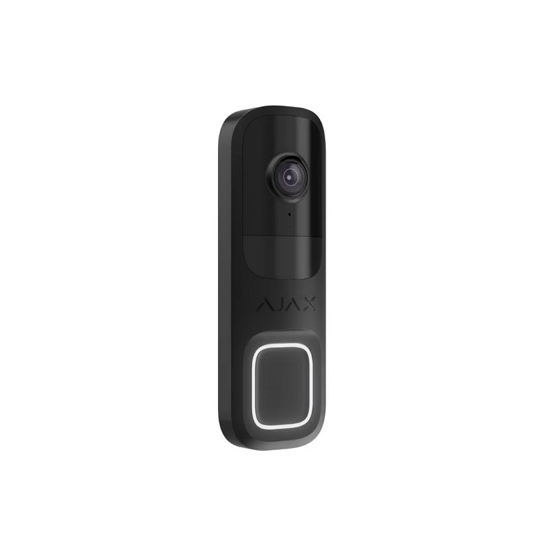 SONERIE VIDEO CU AI, PIR, CAMERA 4MP, NEAGRA