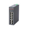 KIT 1 SWITCH 12 PORTURI CU 1 SURSA NDR-75-48