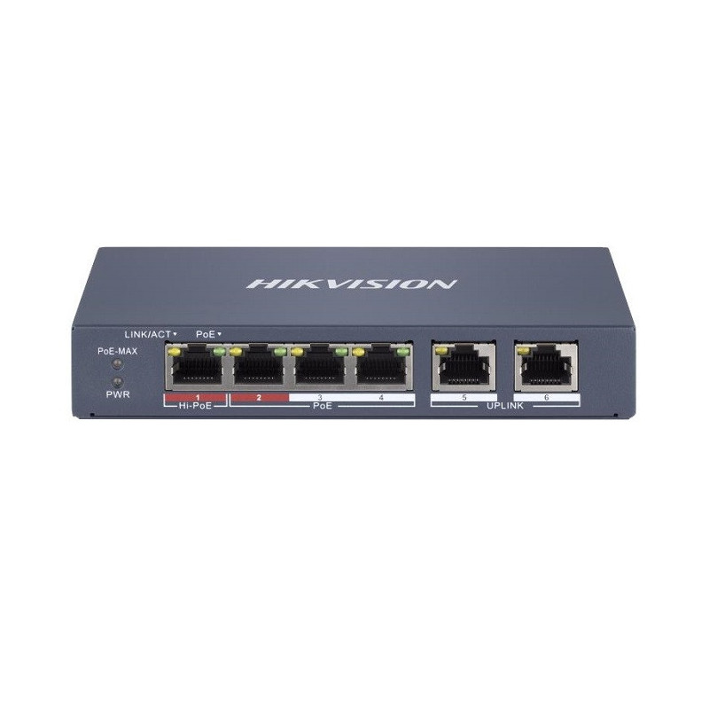 SWITCH CU 6 PORTURI 10/100 MBPS (4 POE)