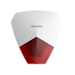 SIRENA CABLATA, LED ROSU, IP54