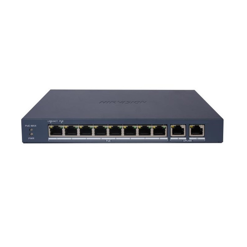 SWITCH SMART MANAGED CU 10 PORTURI G (8 POE)