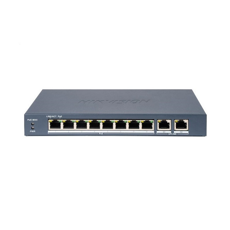 SWITCH UNMANAGED CU 10 PORTURI (8 POE)
