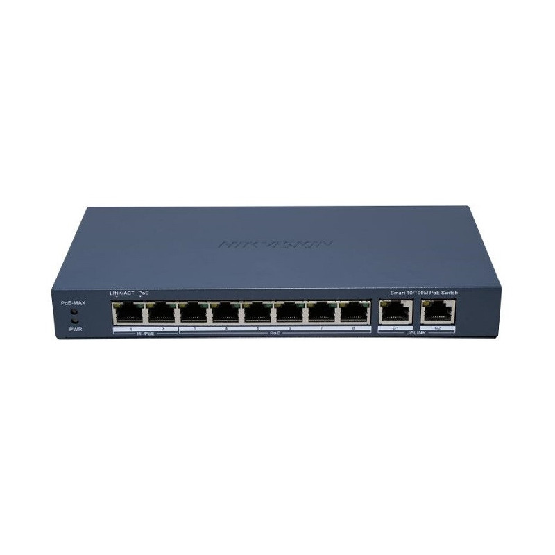 SWITCH SMART MANAGED CU 10 PORTURI (8 POE)