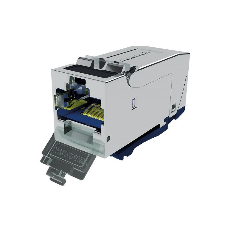MODUL S-JACK RJ45 ECRANAT, CAT.6A 10GB (SFB), 24 B