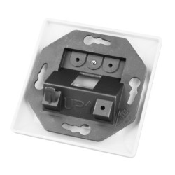 PRIZA PENTRU 1 MODUL TOOLLESS LINE, 80X80MM