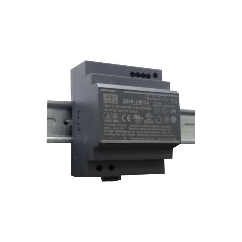 HDR-100-12 switching power supply for DIN rail