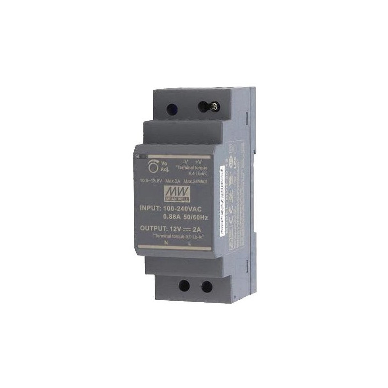 HDR-30-12 switching power supply for DIN rail