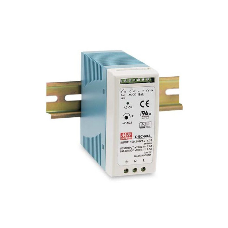 DRC-60A switching power supply for DIN rail