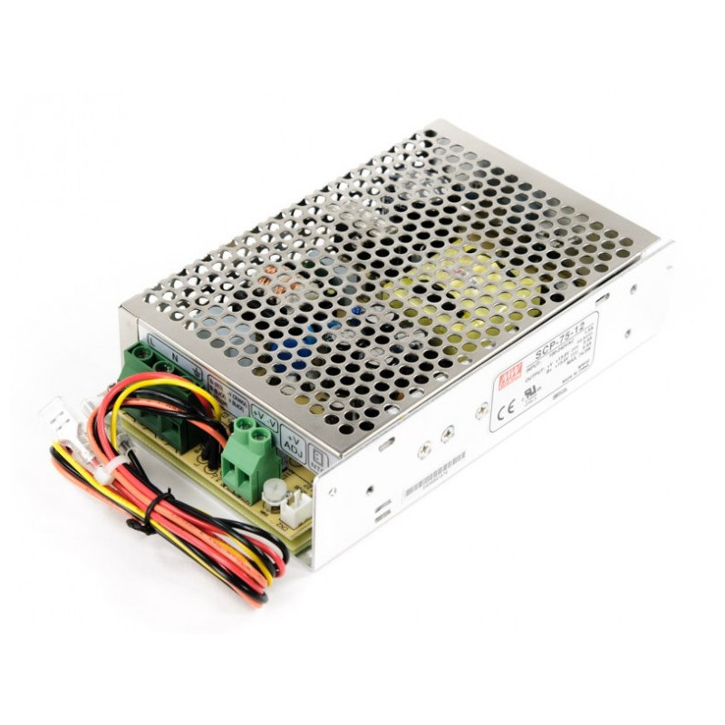 SCP-75-24 Switch mode power supply with charger function (UPS) 75W 27,6 V, box