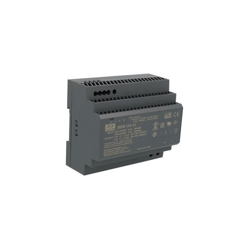 HDR-150-24 switching power supply for DIN rail
