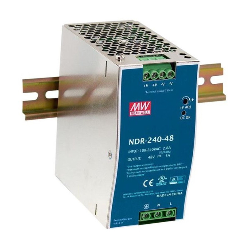 NDR-240-48 Switching power supply for DIN rail 240W 48V